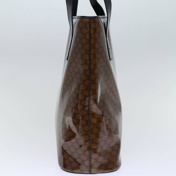 CELINE Macadam Canvas Tote Bag Brown Auth bs14321 - Picture 4 of 16